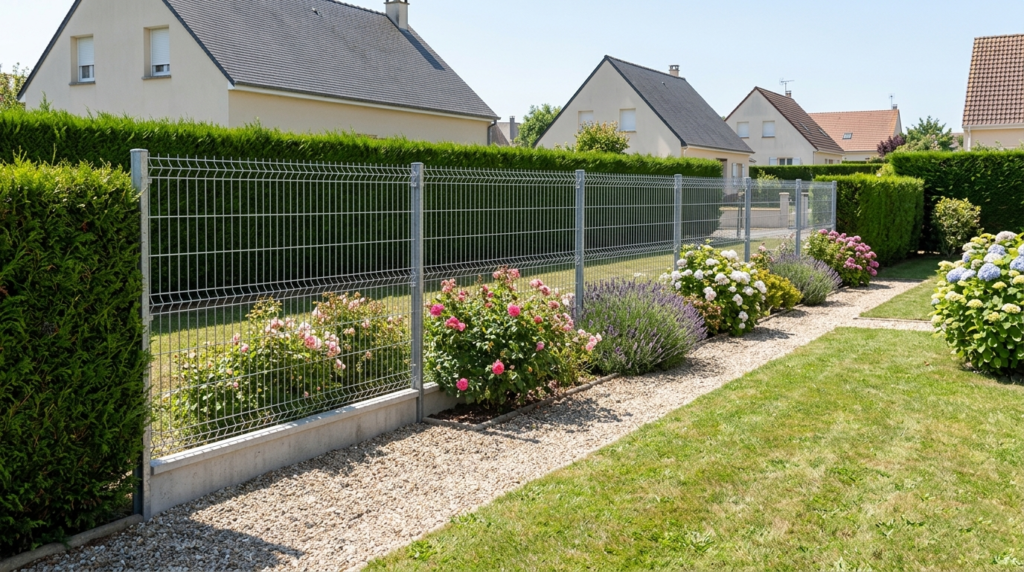 Clôture de jardin à Bordeaux - LES PAYSAGES DU SUD OUEST